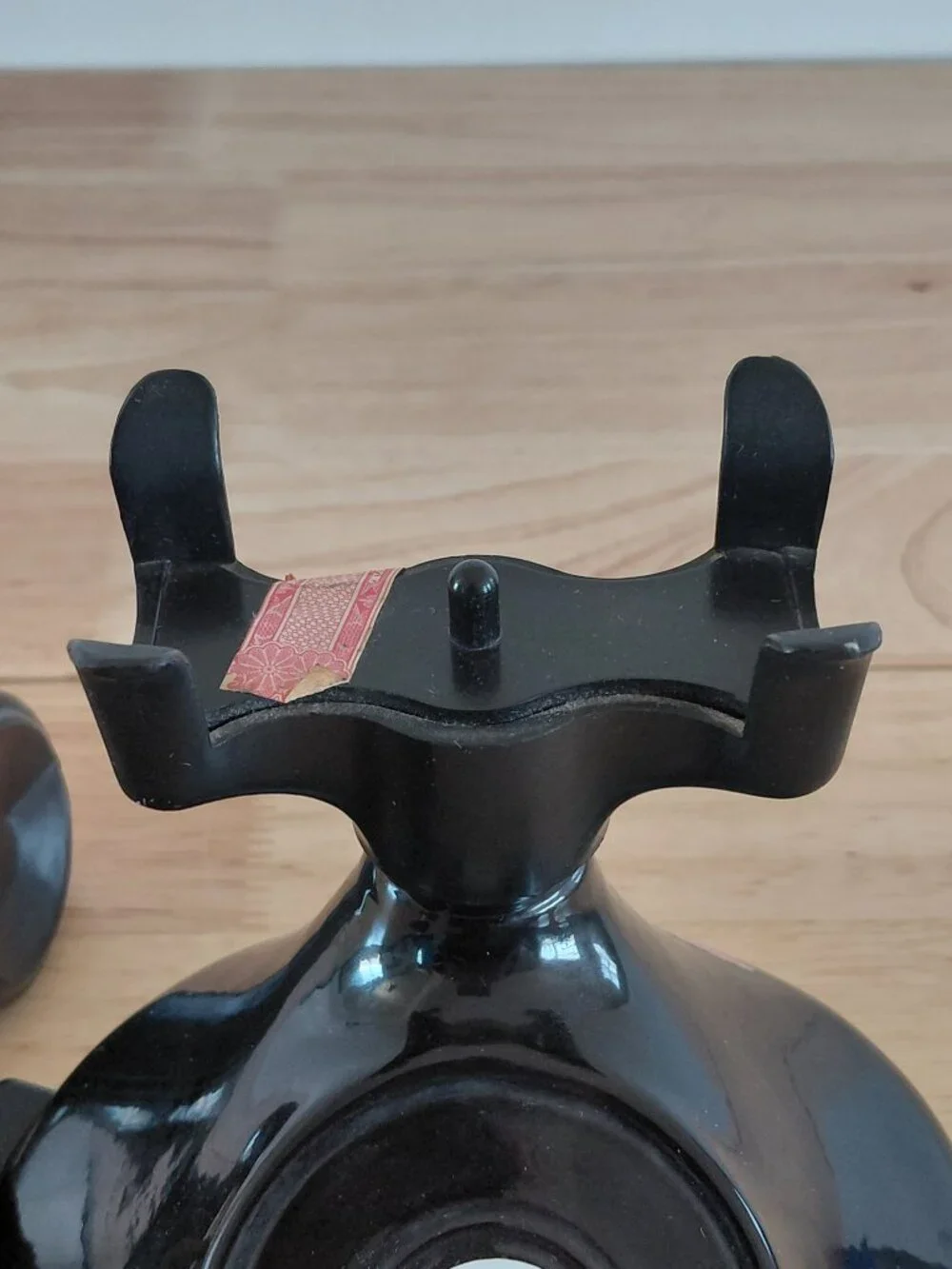 Vintage 1979 Jim Beam fashioned 1928 French Cradle Telephone